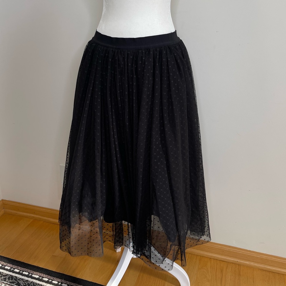 Ann Taylor - Polka Dot Tulle Skirt